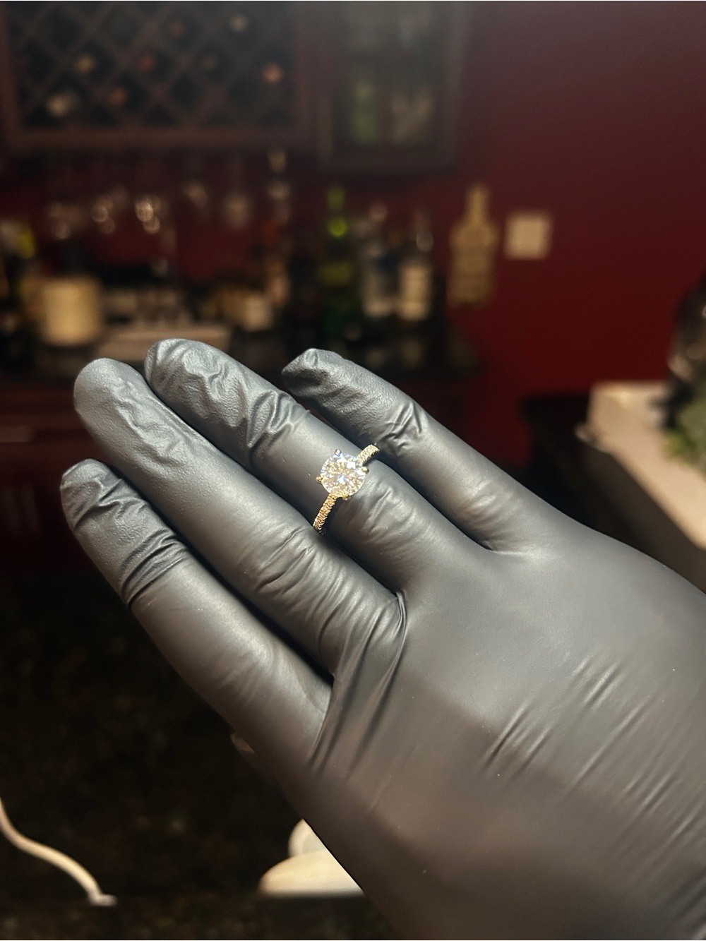 Size 6.5 | 2ct moissanite ring | engagement/wedding/promise ring
